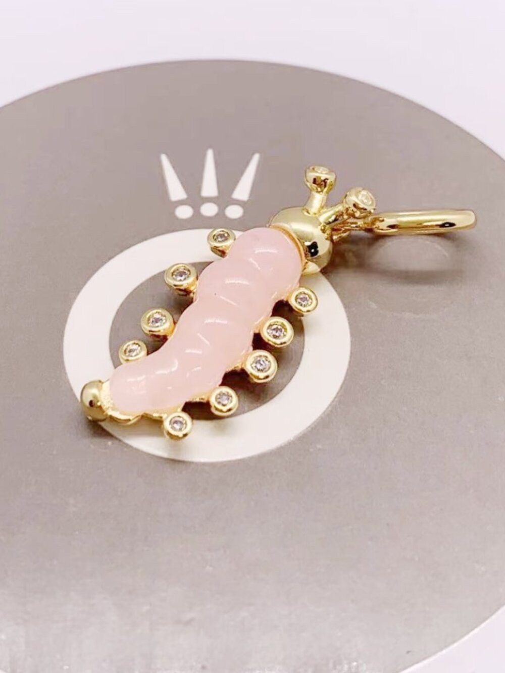 Pandora Pink Caterpillar Charm